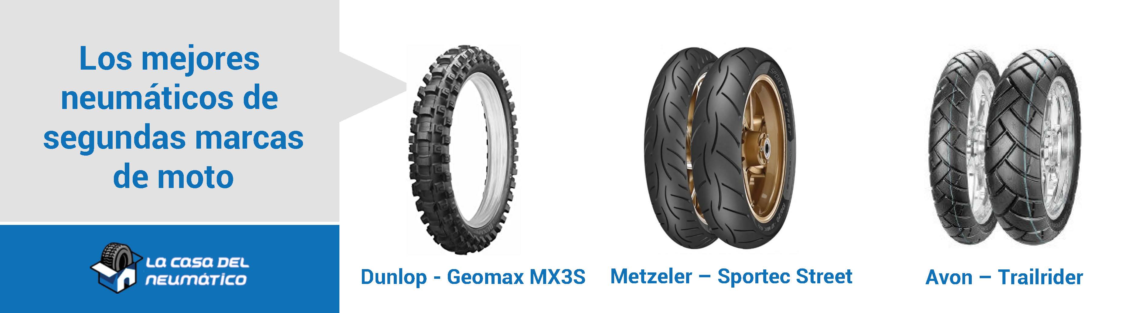 Los mejores neumáticos de segundas marcas de moto