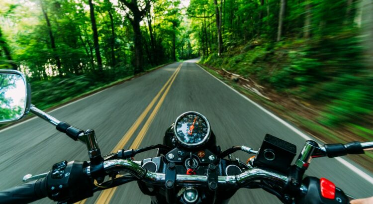 moto en verano