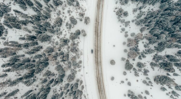 coches atrapados en la nieve