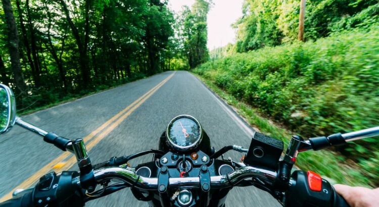 Viaje largo en moto