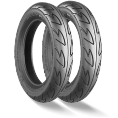 Neumático BRIDGESTONE B01 90/90R10 50 J